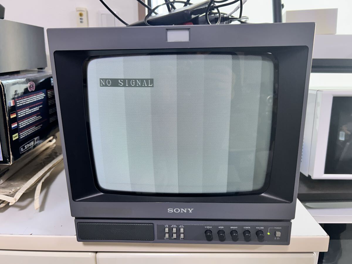 Yahoo!オークション -「sony 業務用 モニター」(ブラウン管) (14インチ