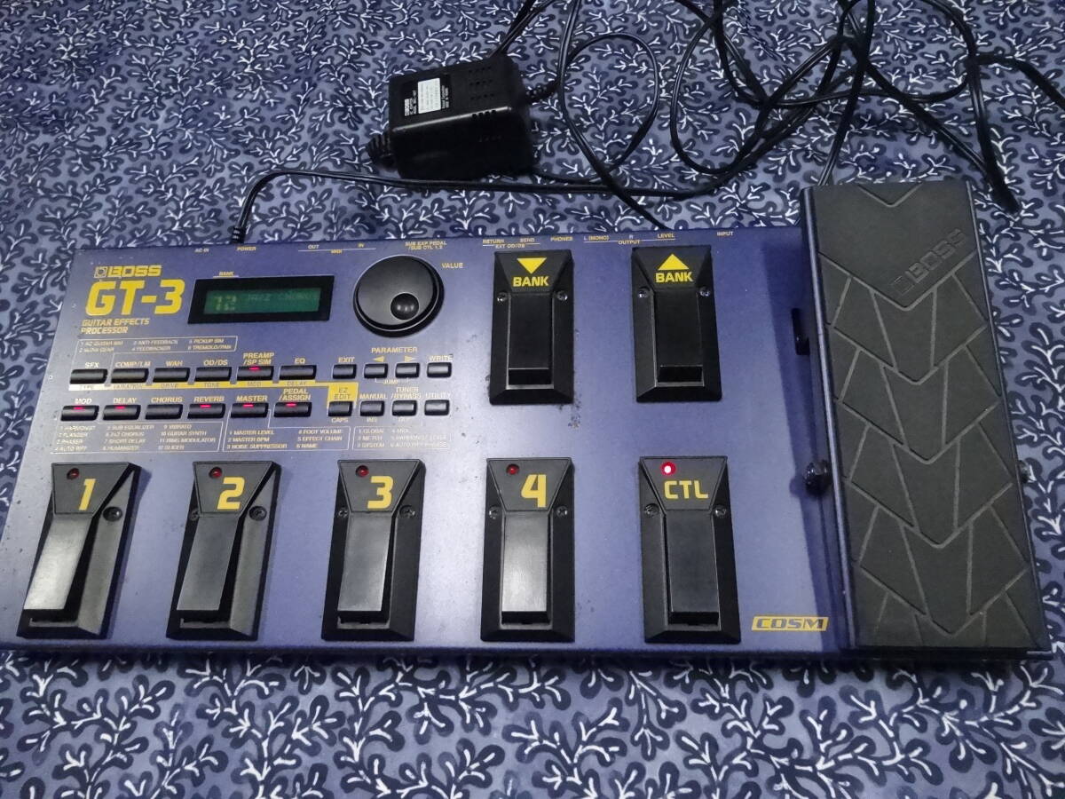 Yahoo!オークション -「boss gt-3」(マルチエフェクター