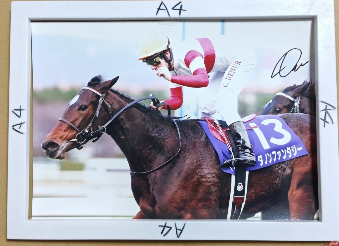 Yahoo!オークション -「騎手 サイン デムーロ」の落札相場・落札価格