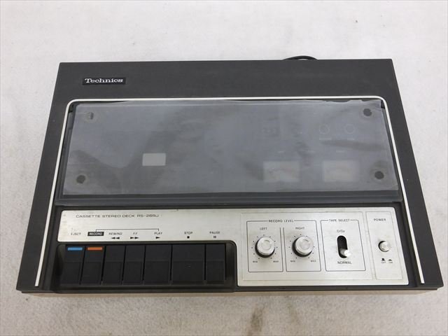Yahoo!オークション -「technics rs-265」(カセットデッキ