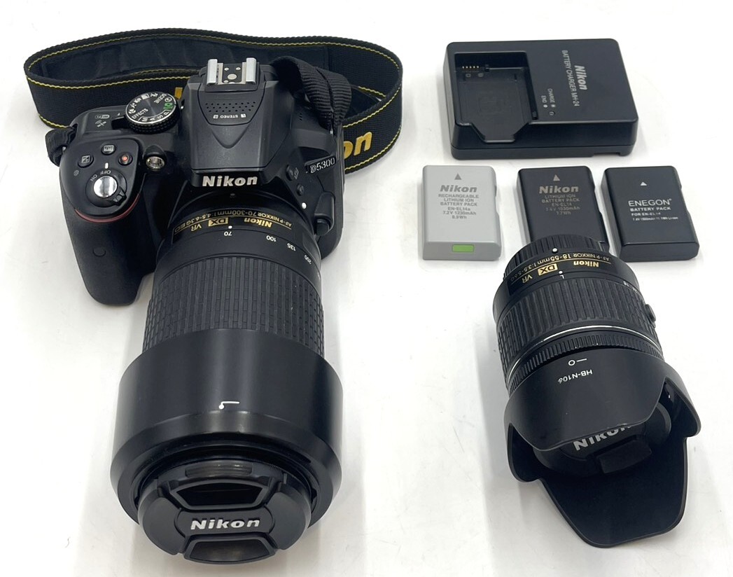 Yahoo!オークション -「ニコン d5300 ダブルズームキット」の落札相場
