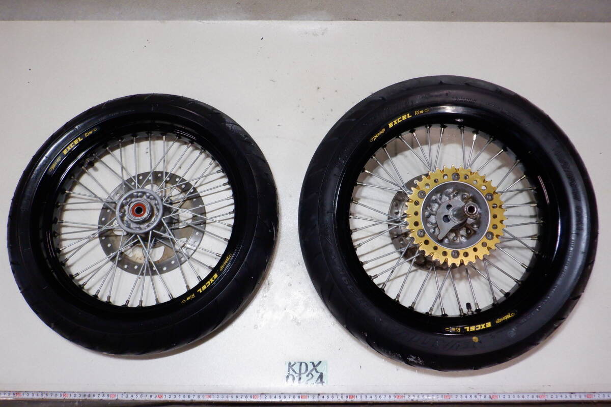 Yahoo!オークション -「dトラッカー ホイール」(セット) (カワサキ用