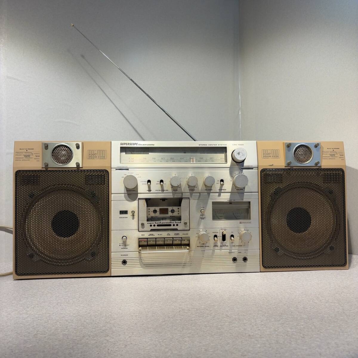 Yahoo!オークション -「marantz crs」(ラジカセ) (カセットデッキ)の