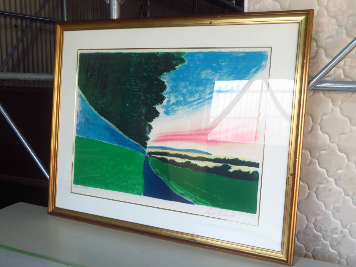 Yahoo!オークション -「ブラジリエ」(石版画、リトグラフ) (版画)の