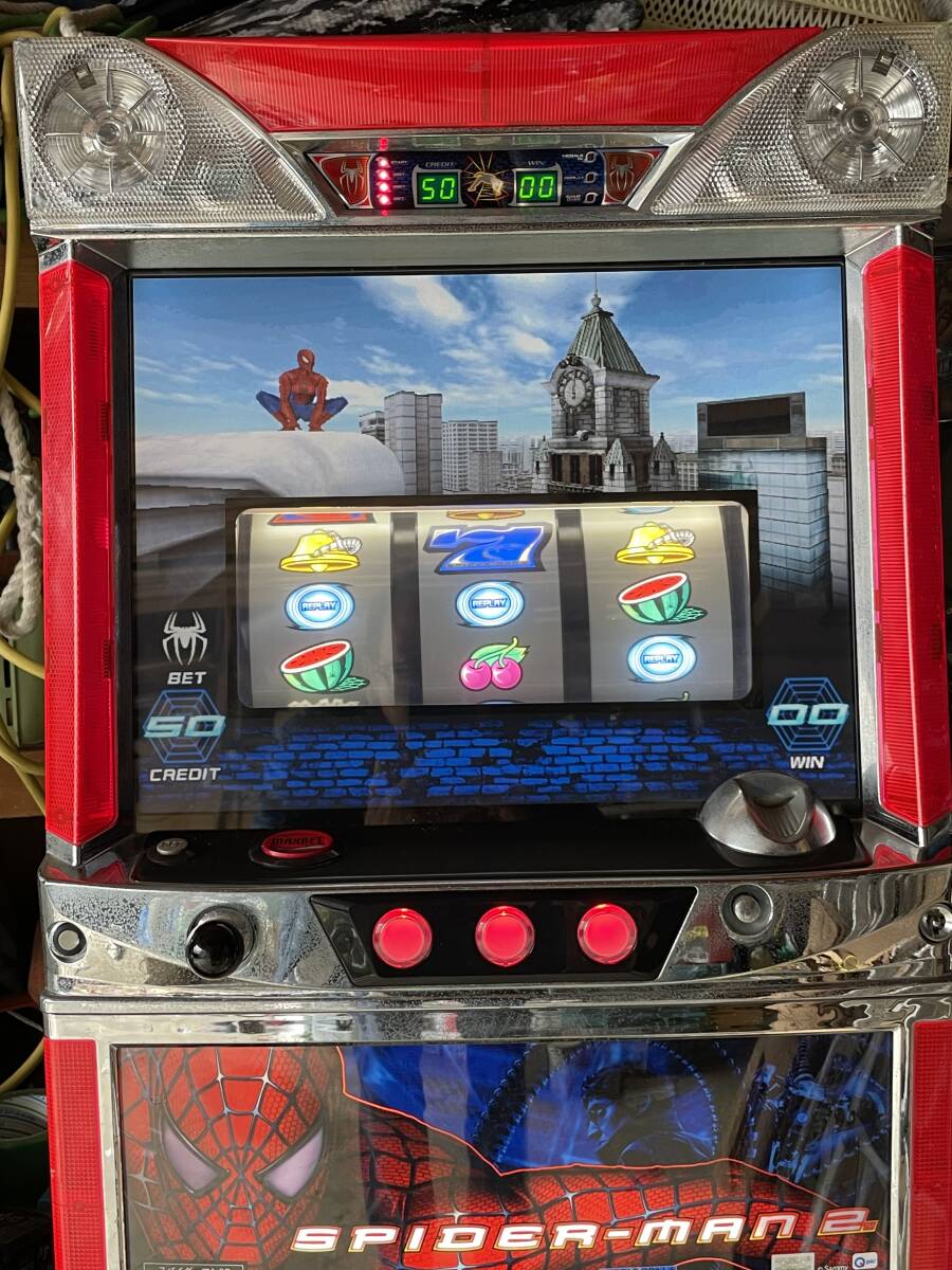 スロット実機 マーベルヒーロースパイダーマン2 スロット実機 マーベル