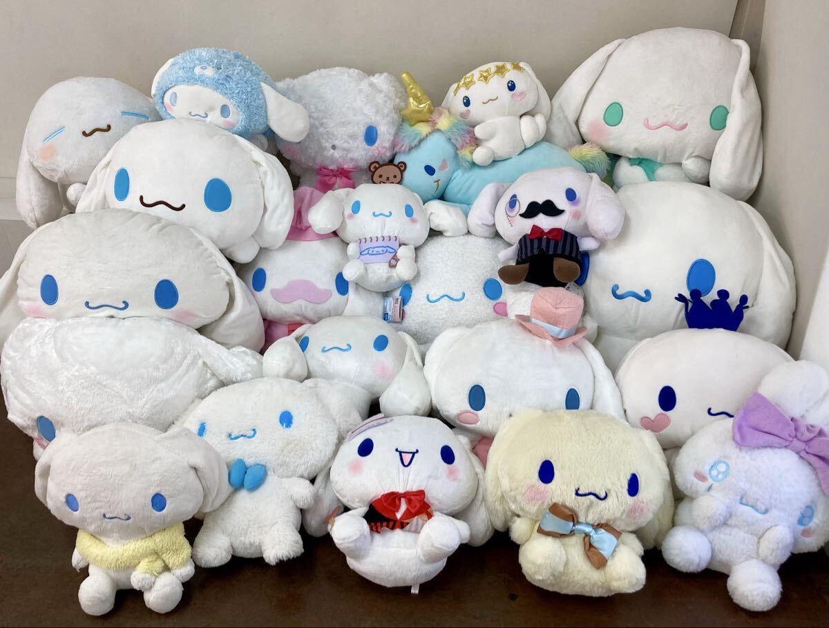 160サイズぱんぱん 大量 シナモンロール ぬいぐるみ グッズ まとめ売り