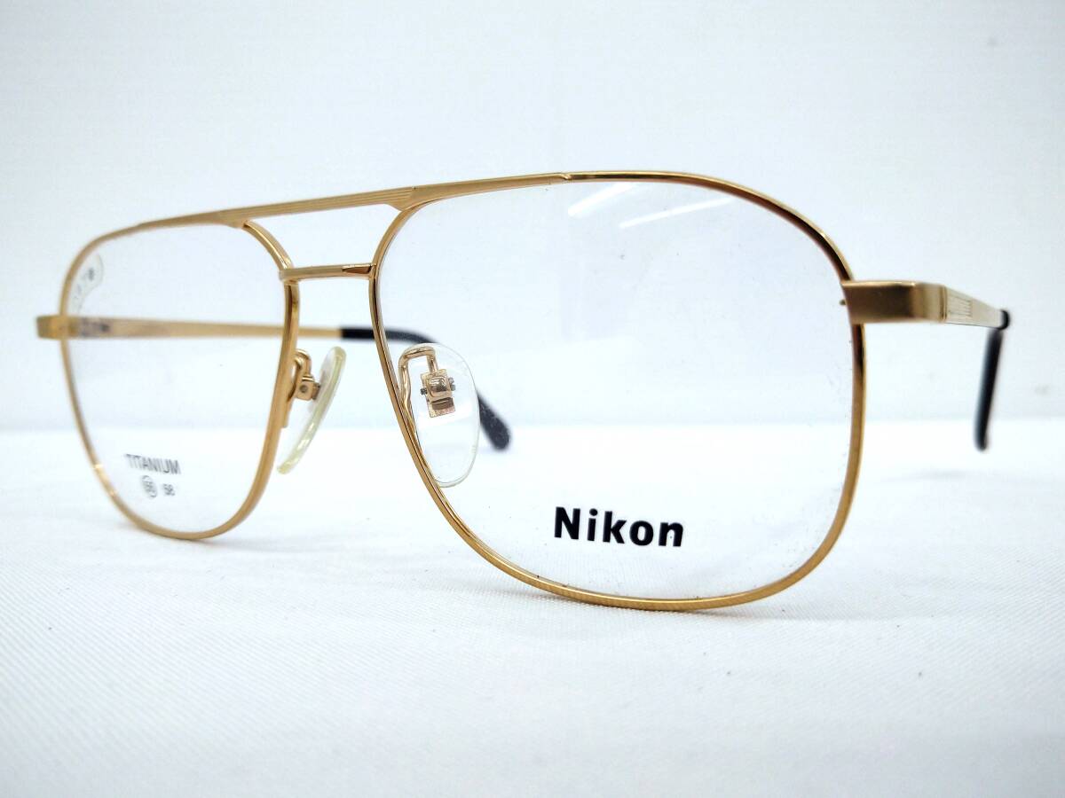 Yahoo!オークション -「nikonニコン」(金属フレーム) (めがね)の落札