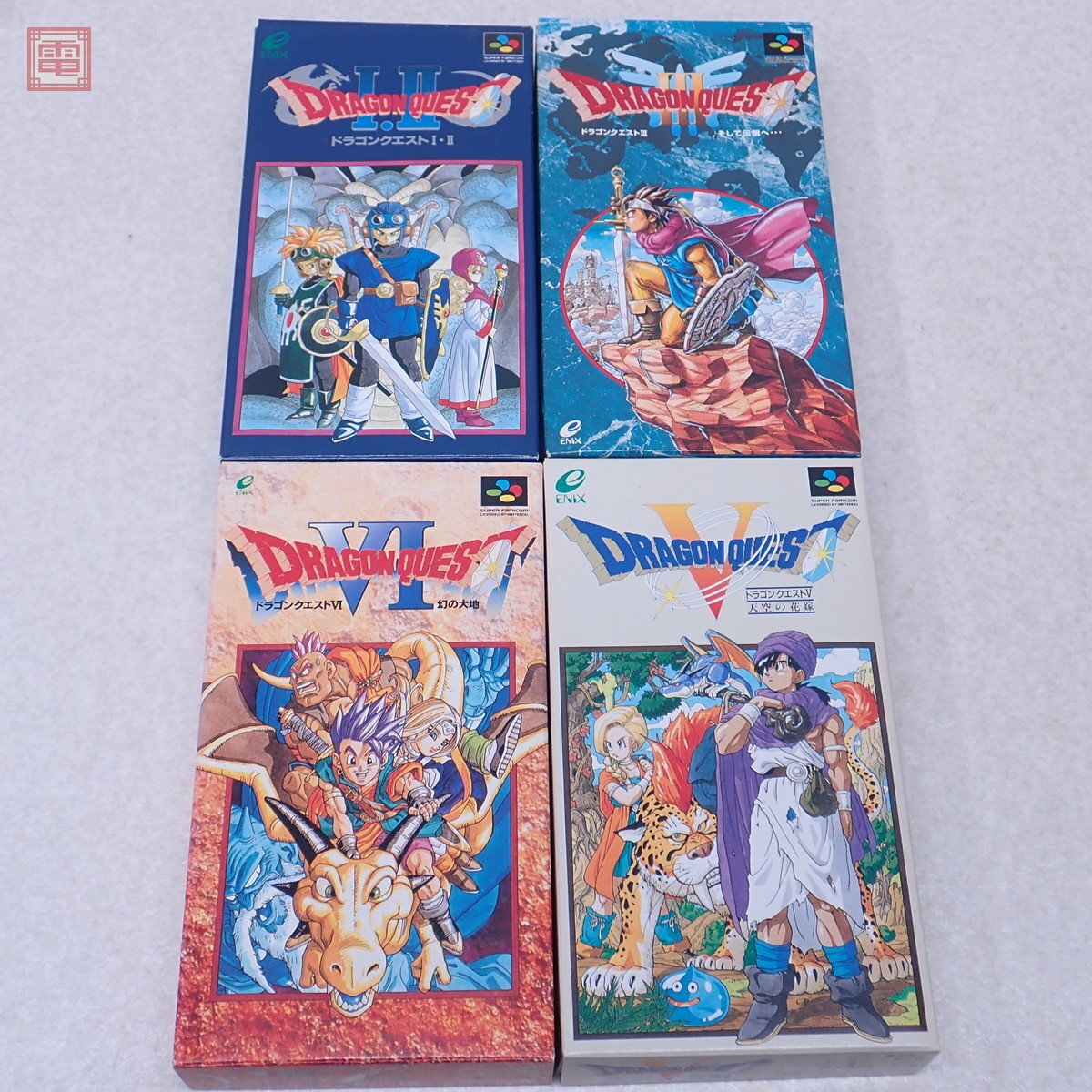 Yahoo!オークション -「ドラゴンクエスト 1 2 3 4」の落札相場・落札価格