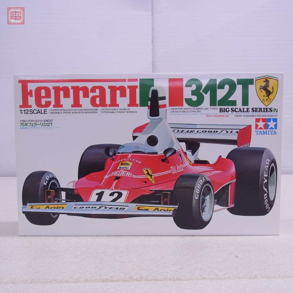 Yahoo!オークション -「タミヤ 1／12 フェラーリ 312t」の落札相場