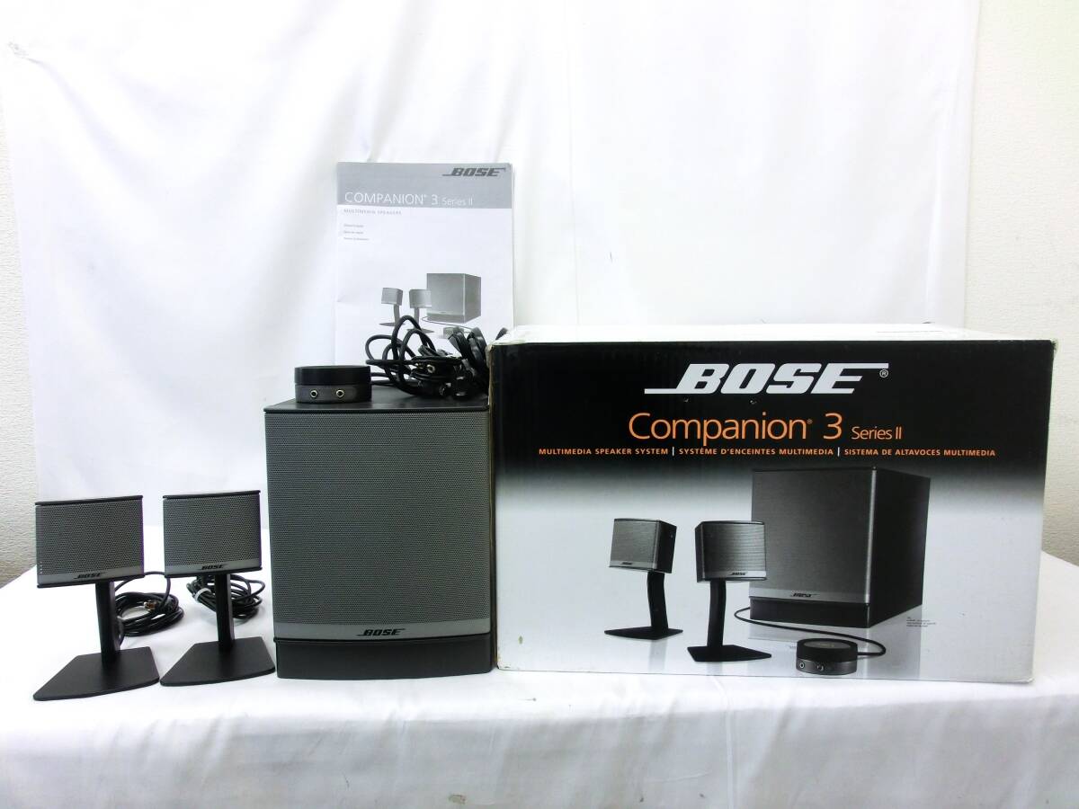Yahoo!オークション -「bose companion 3 series ii」の落札相場・落札価格
