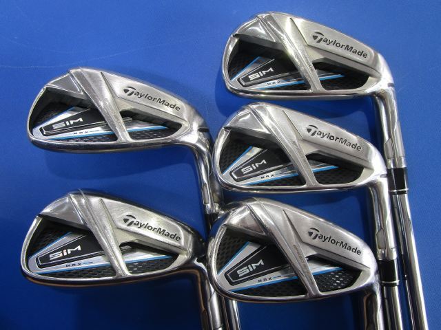テーラーメイド SIM MAX アイアン 5本セット [NS PRO MODUS3 TOUR 120