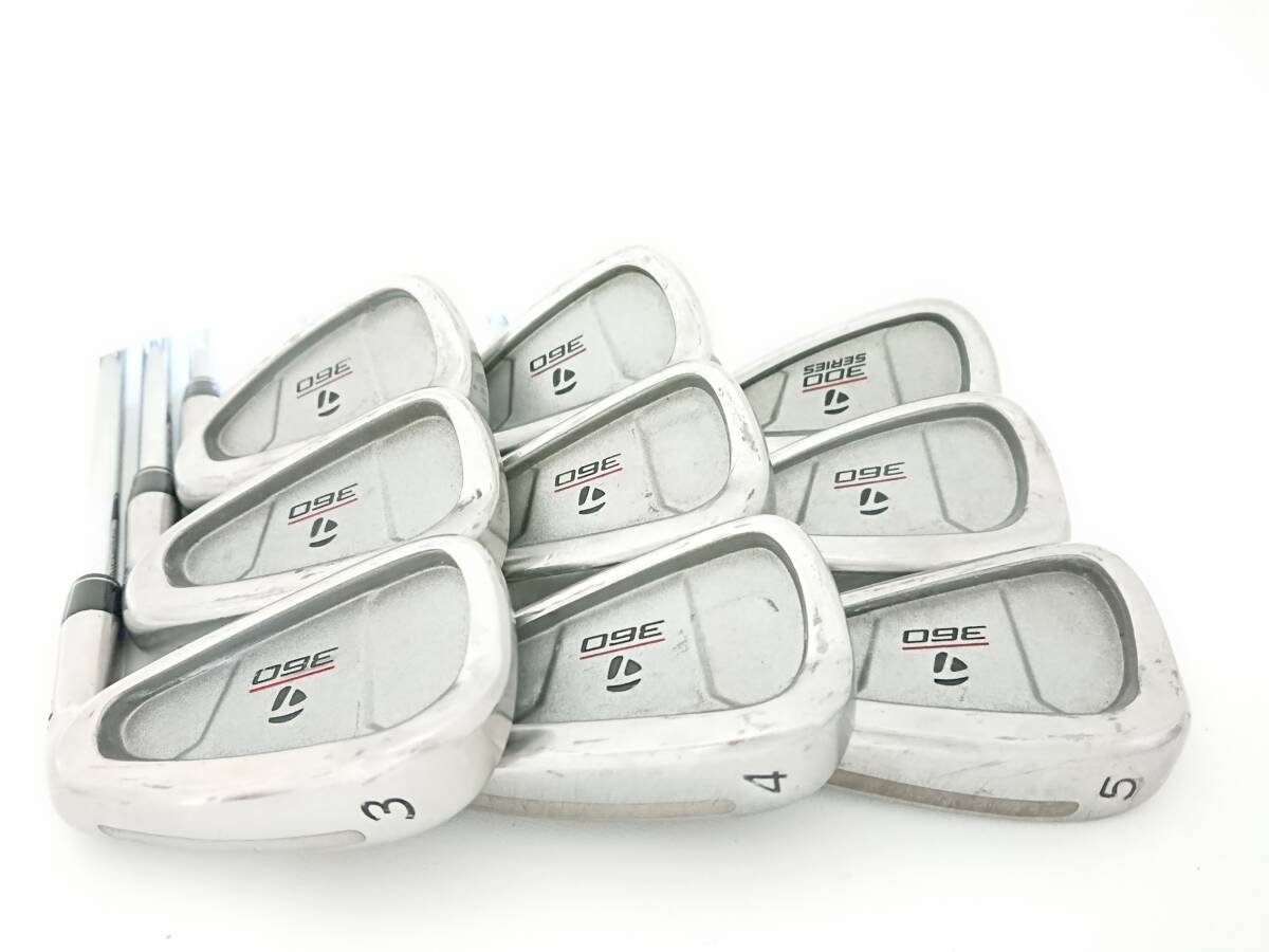 テーラーメイド 360 アイアン (6本セット) [F.T.G.+] オークション比較