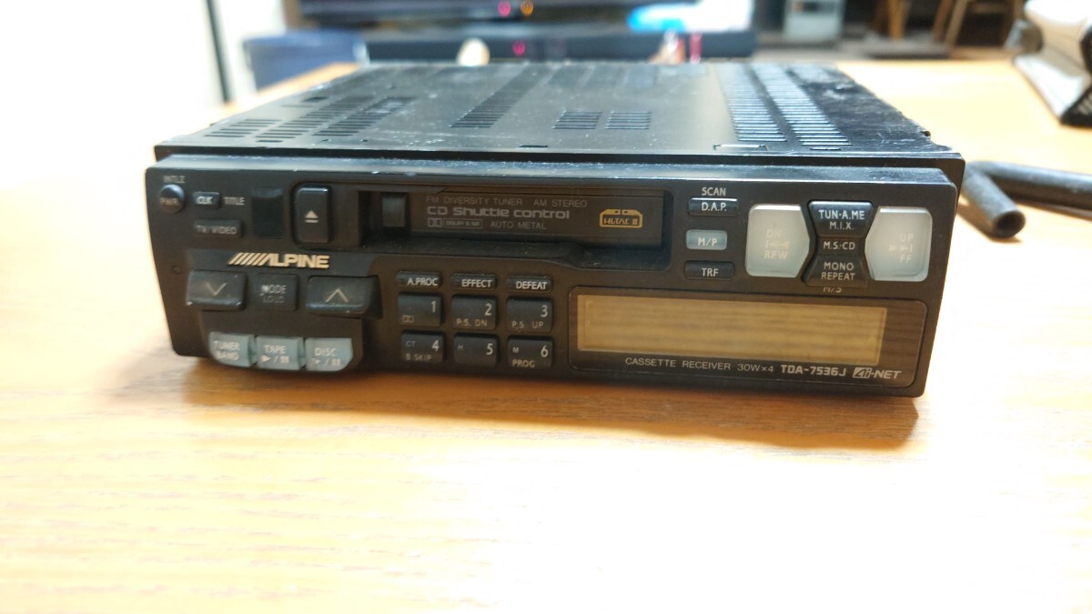 Yahoo!オークション -「カセットデッキ アルパイン」(カーオーディオ