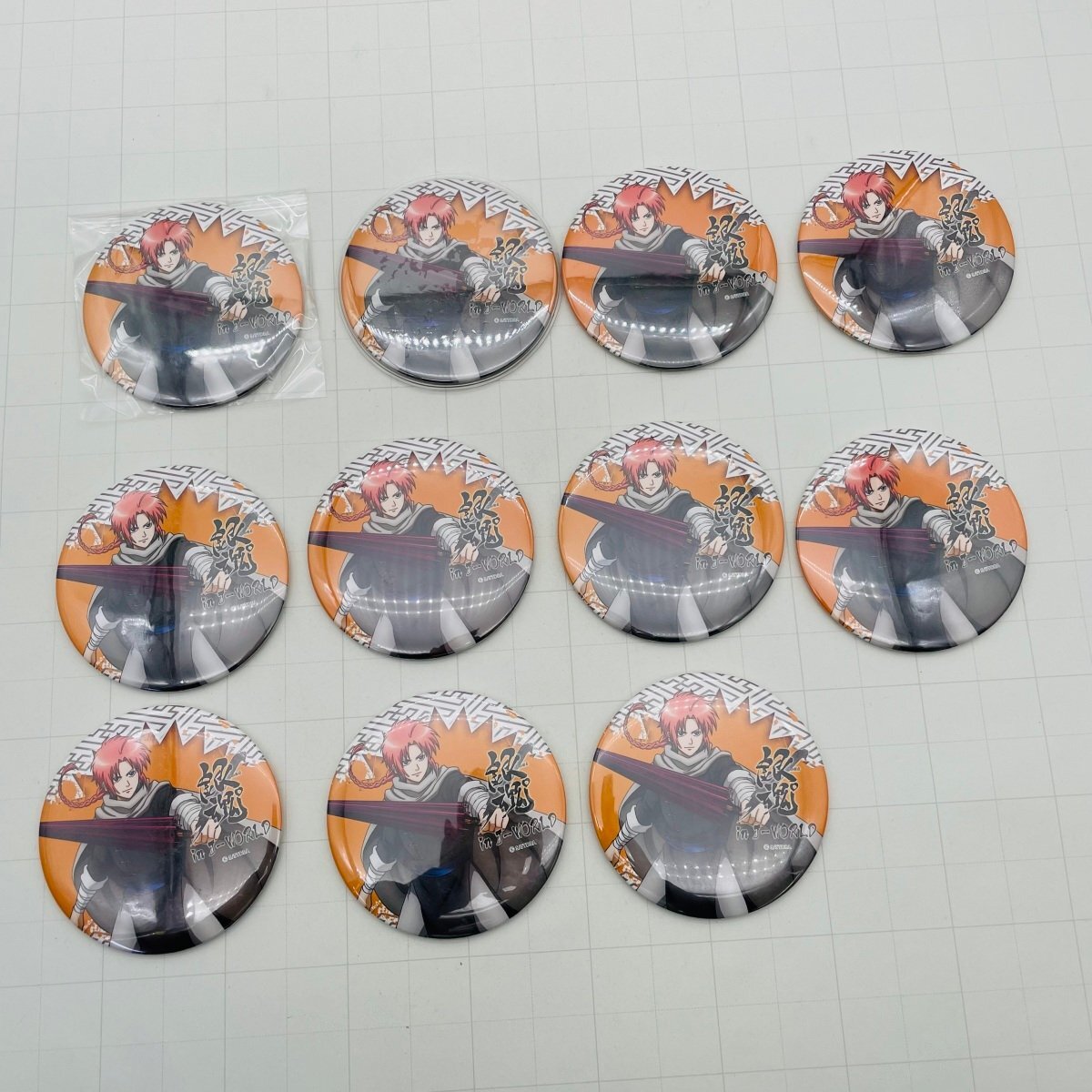 Yahoo!オークション -「j-world 銀魂 缶バッジ」の落札相場・落札価格