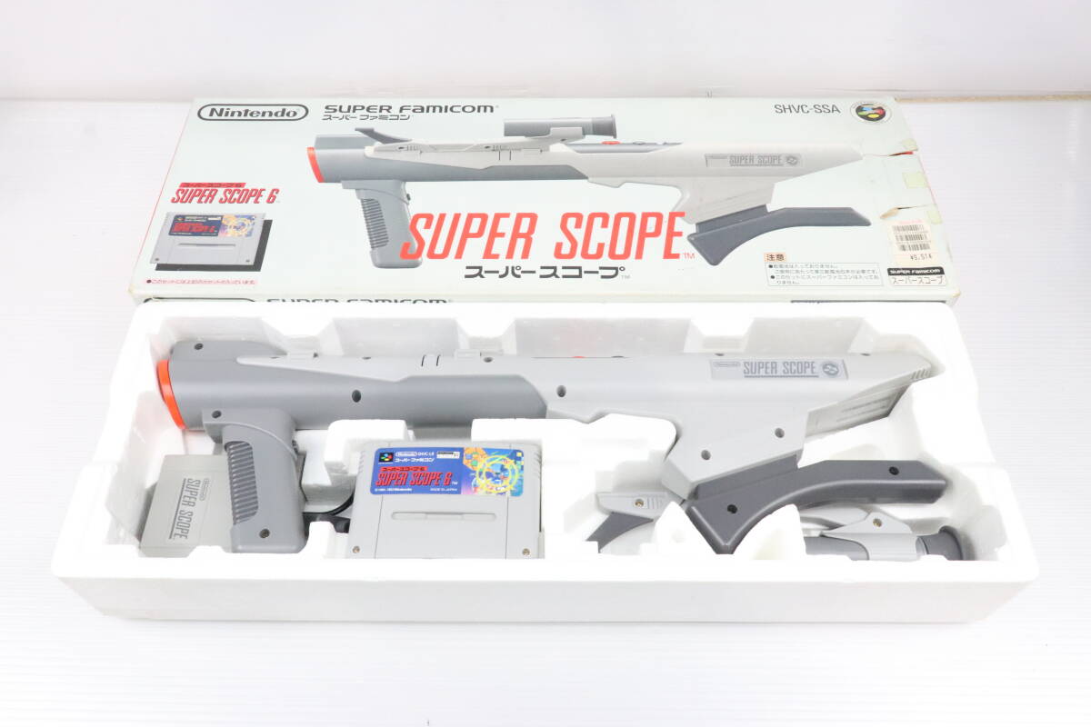 Yahoo!オークション -「スーパーファミコン スーパースコープ