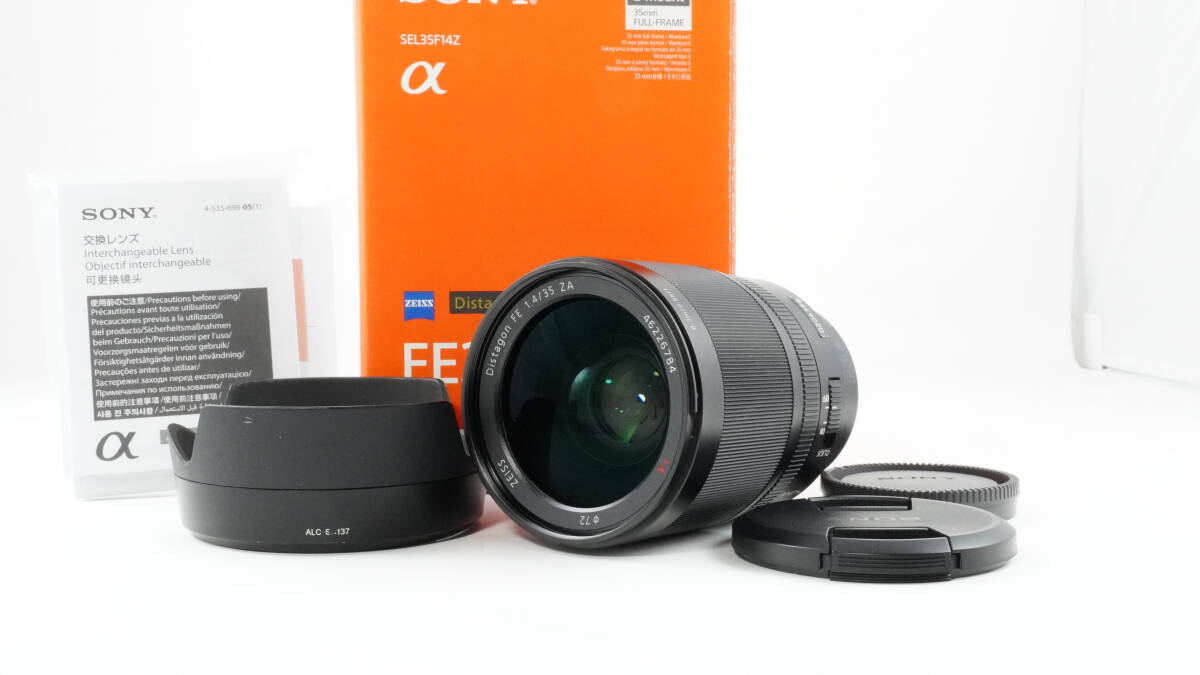 SONY Distagon T* FE 35mm F1.4 ZA SEL35F14Z オークション比較 - 価格.com