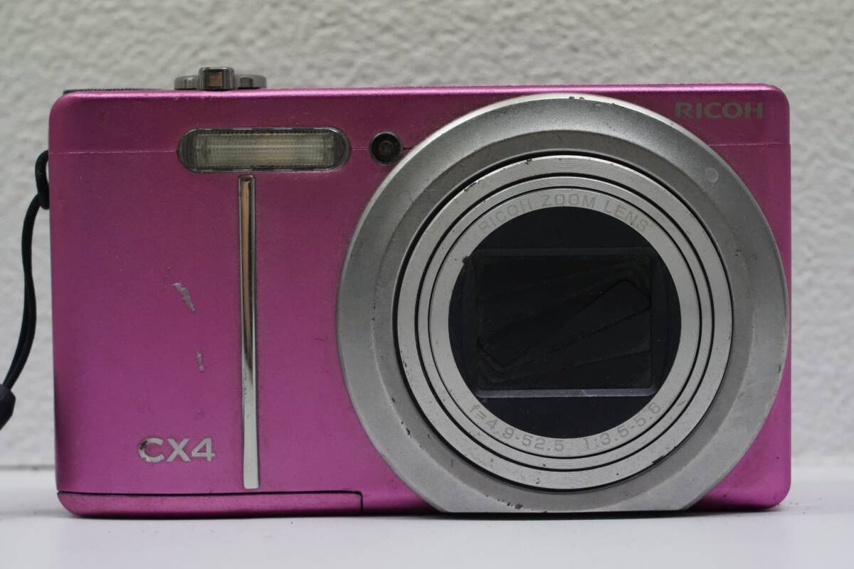 ジャンク品】RICOH CX4 パープルピンク ブラック まとめ売り ジャンク