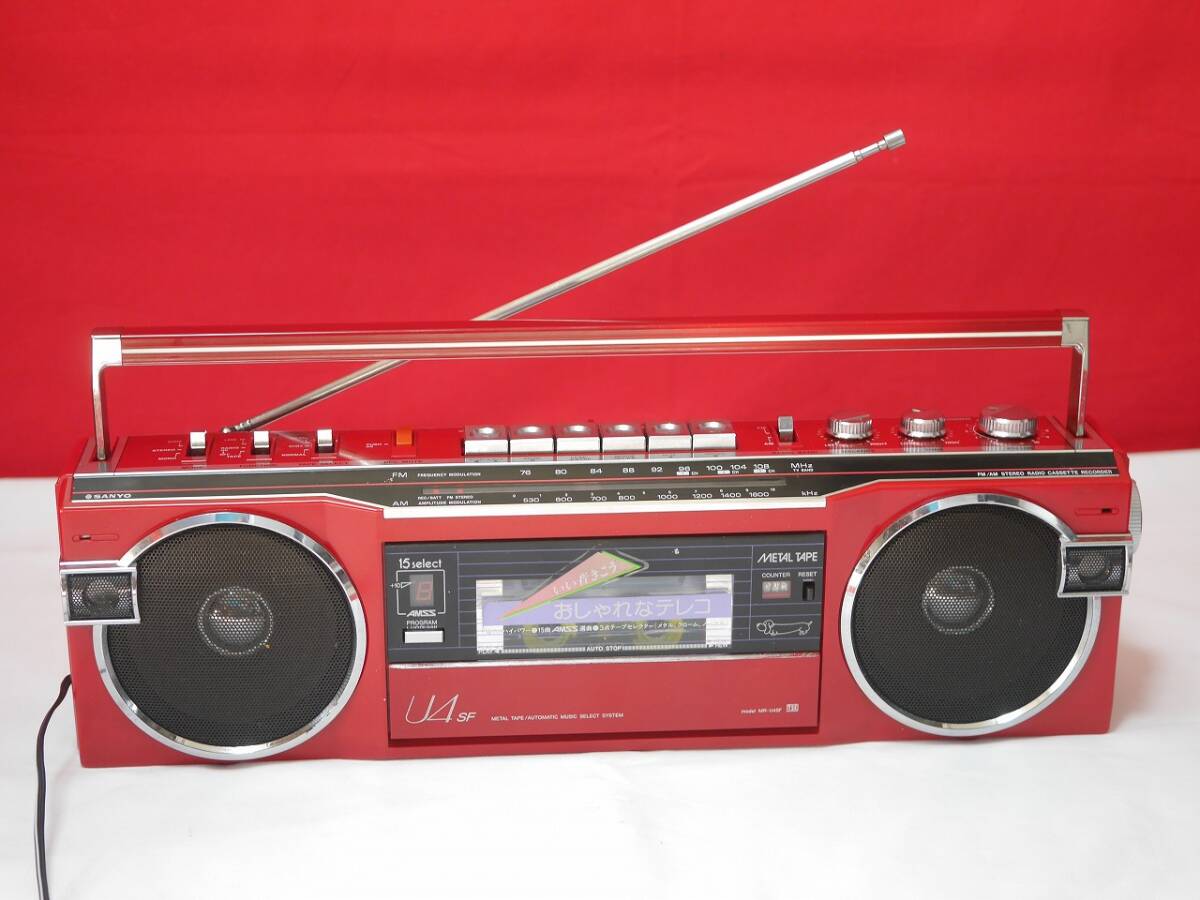 Yahoo!オークション -「sanyo u4 sf」(カセットデッキ) (オーディオ