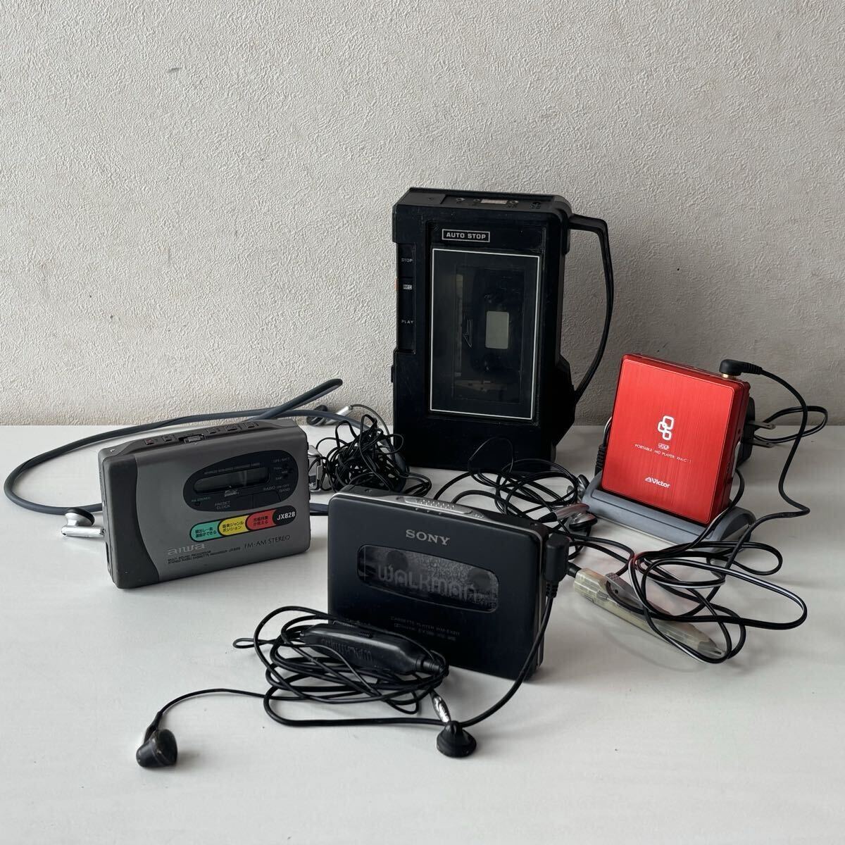 Yahoo!オークション -「ジャンク」(カセットプレーヤー) (ポータブル