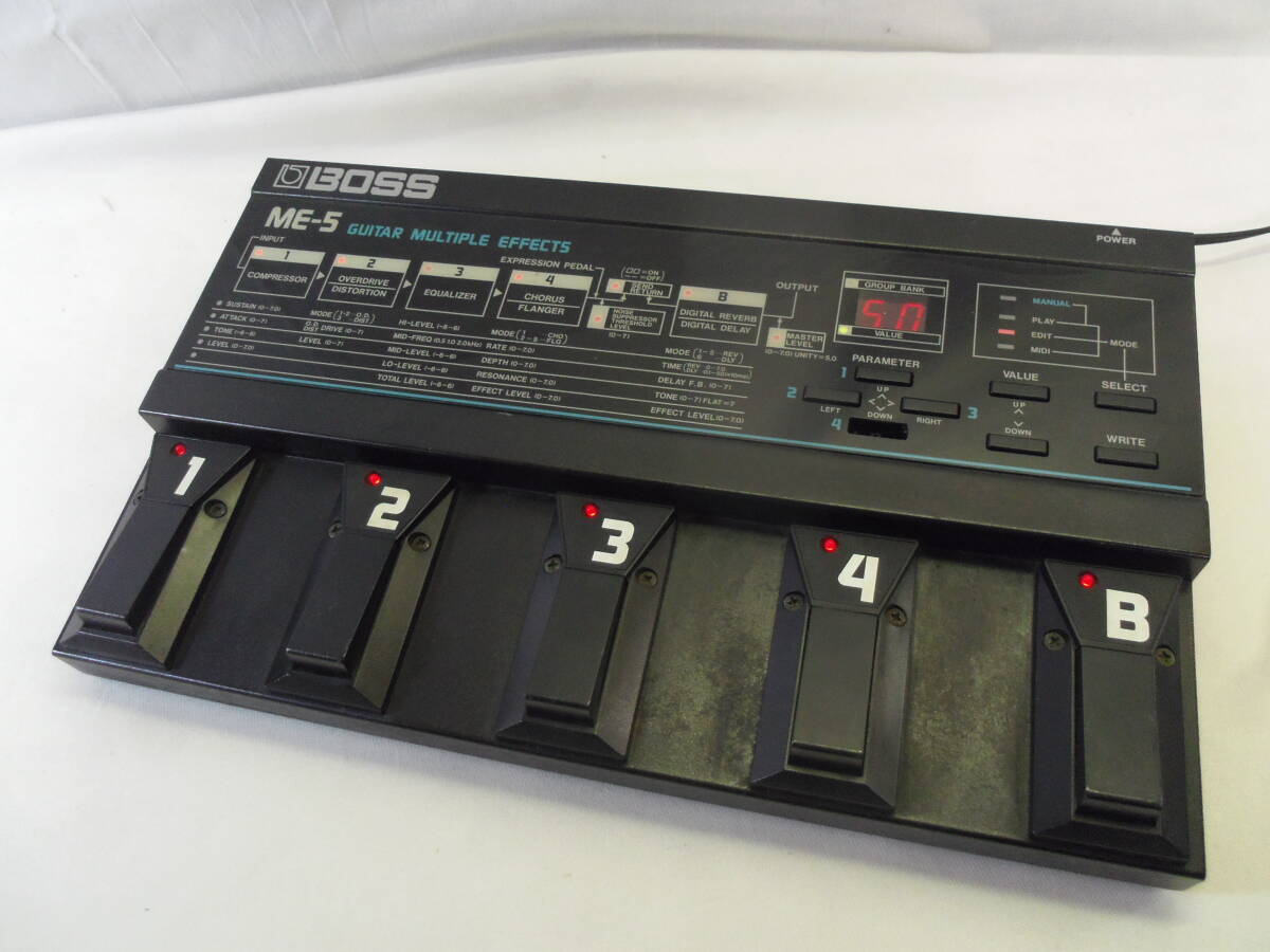 Yahoo!オークション -「boss me5」(マルチエフェクター) (エフェクター