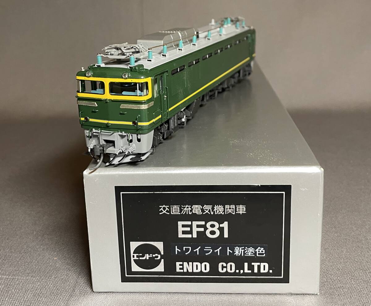Yahoo!オークション -「エンドウ ef81」(機関車) (HOゲージ)の落札相場