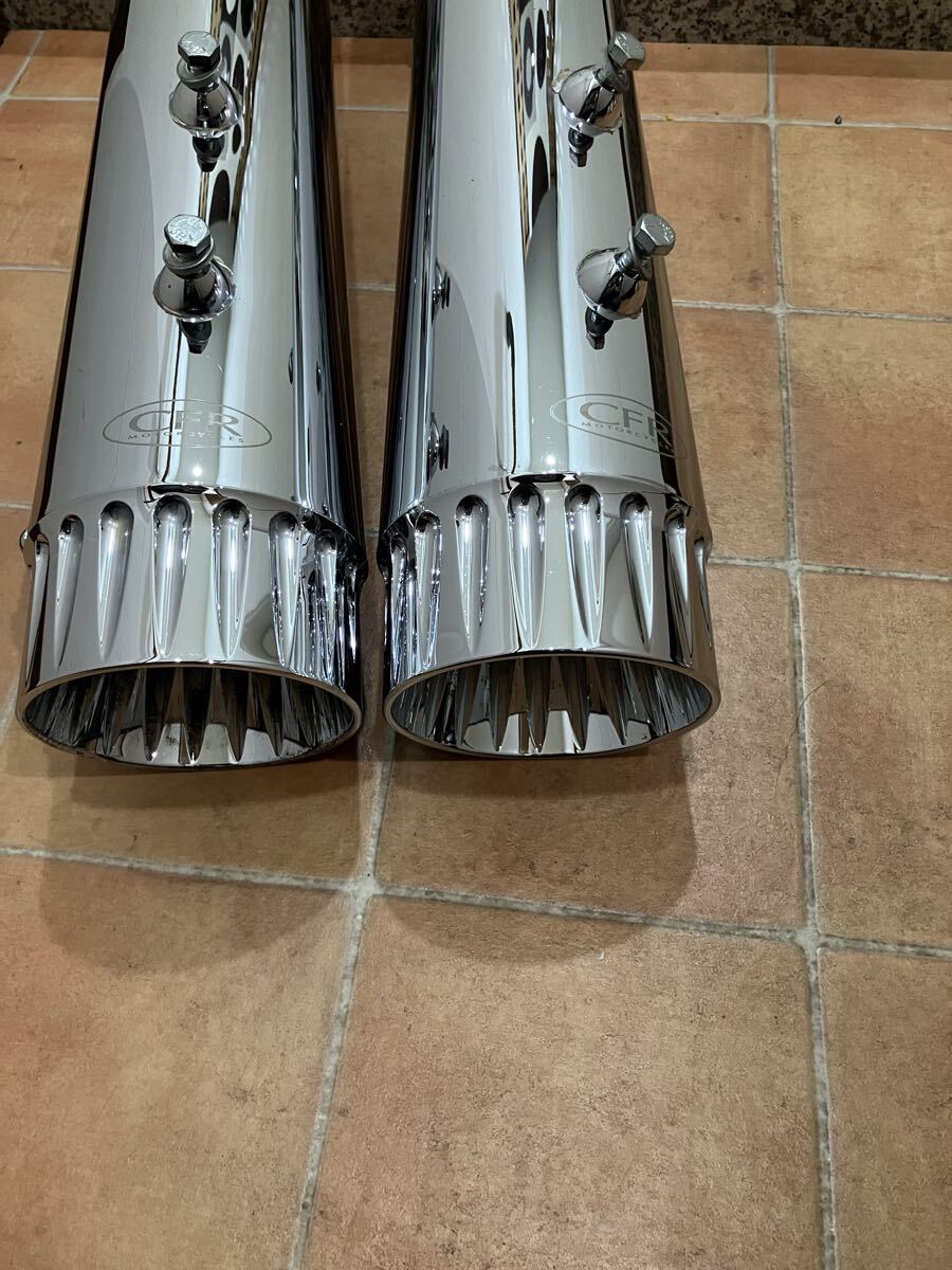 Yahoo!オークション -「cfrマフラー」(ハーレーダビッドソン用