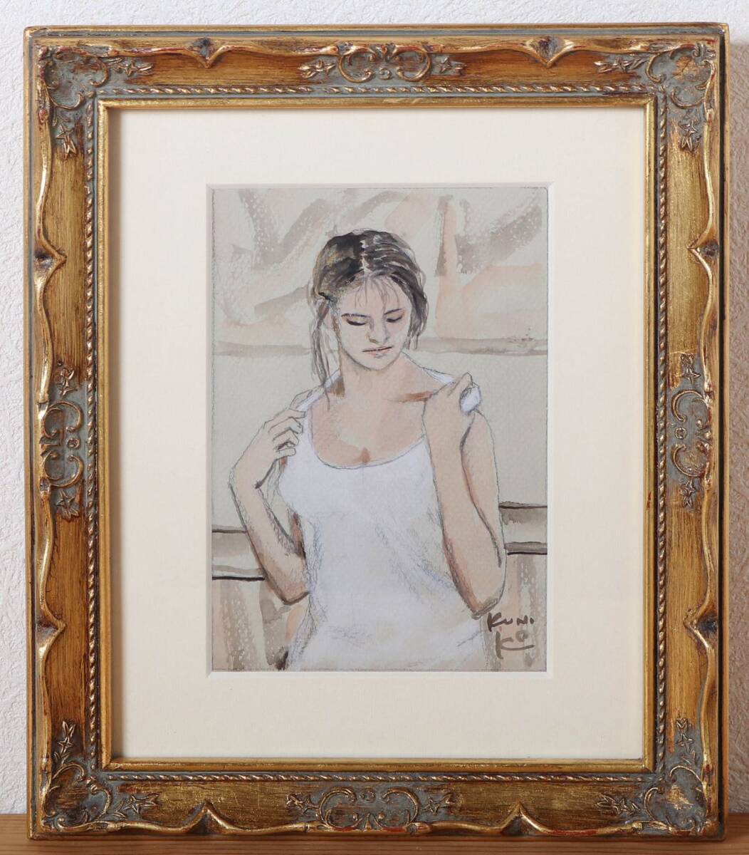 2026年最新】Yahoo!オークション -絵画 人物画 松任谷國子の中古品