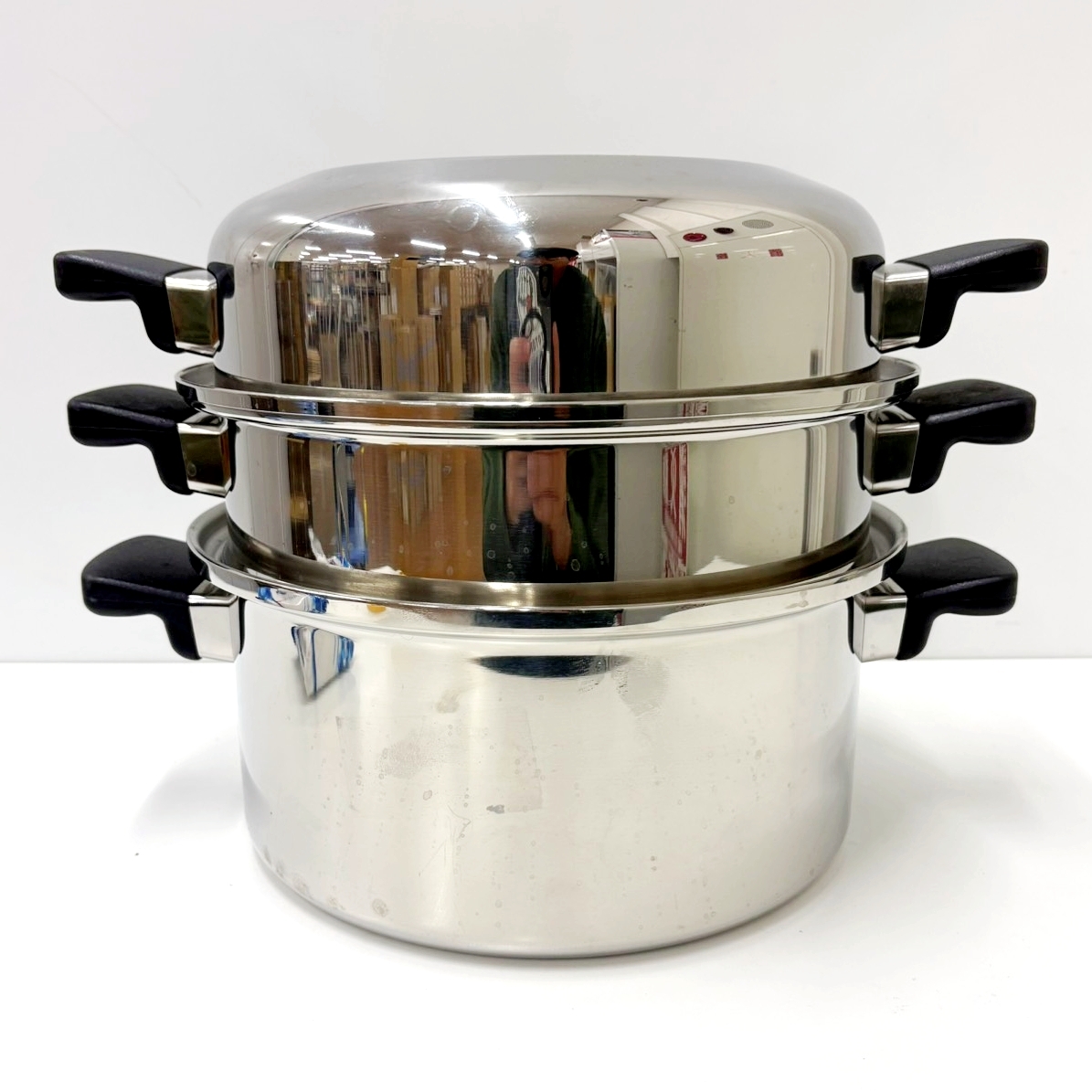 Yahoo!オークション -「アムウェイ クィーン 4lシチューパン セット