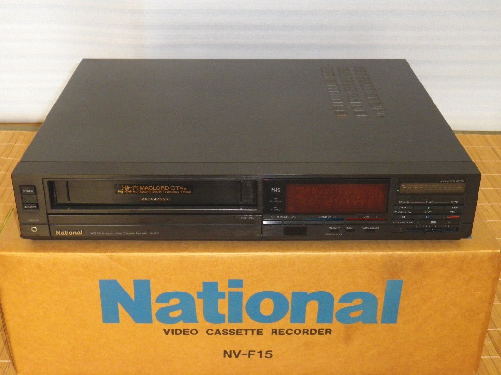 Yahoo!オークション -「national」(VHSビデオデッキ) (ビデオデッキ)の