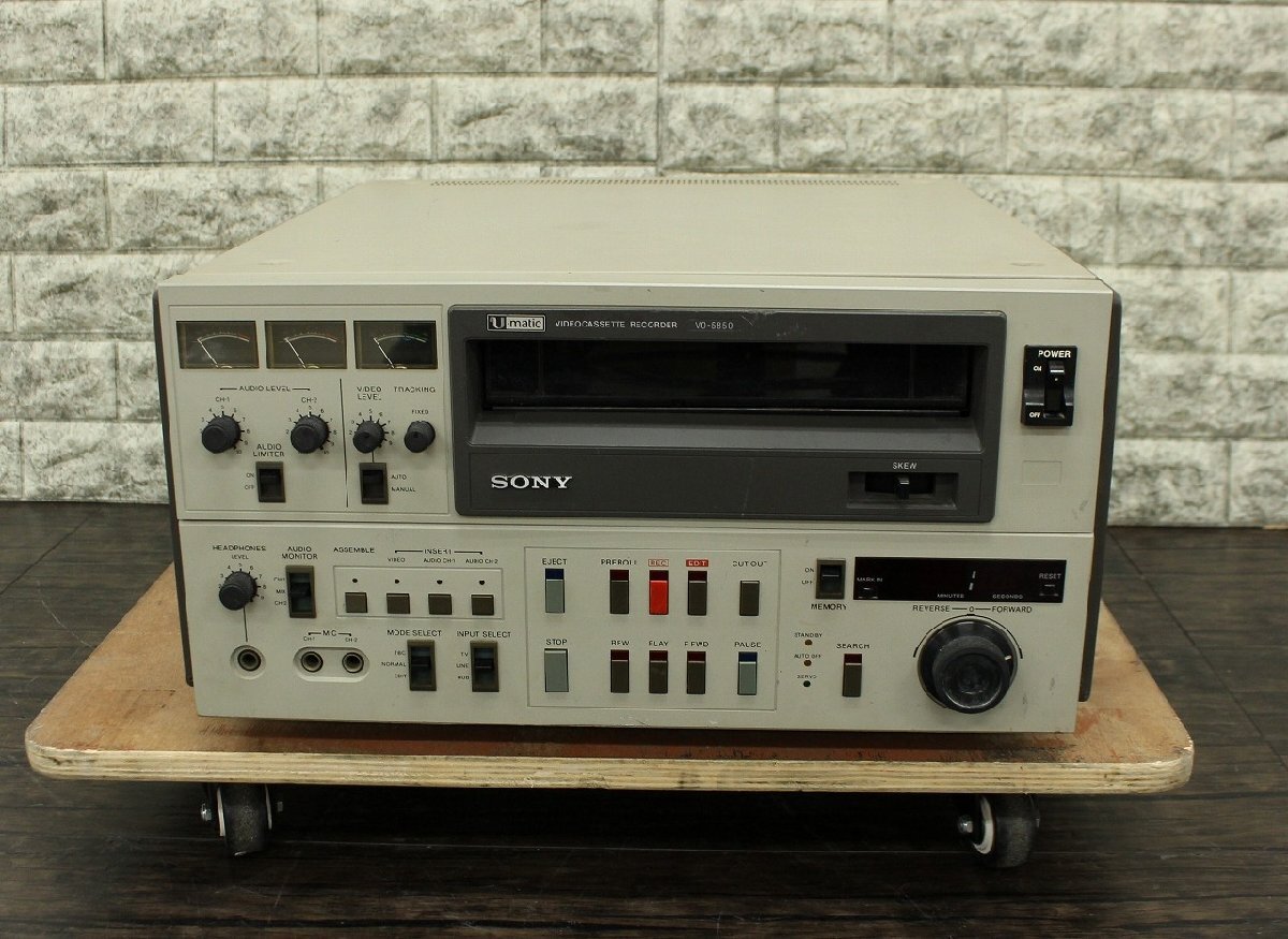 Yahoo!オークション -「sony uマチック」(ビデオデッキ) (映像機器)の