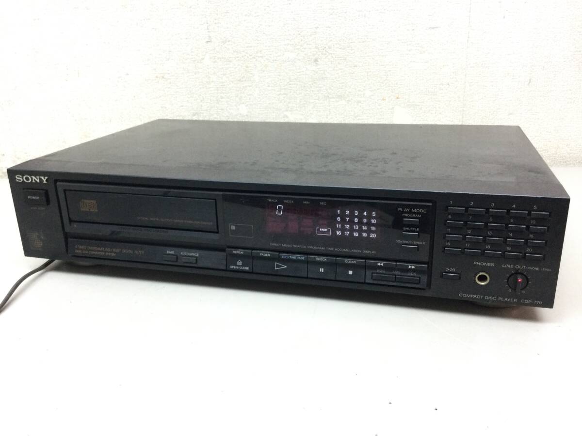 Yahoo!オークション -「sony cdp-770」の落札相場・落札価格
