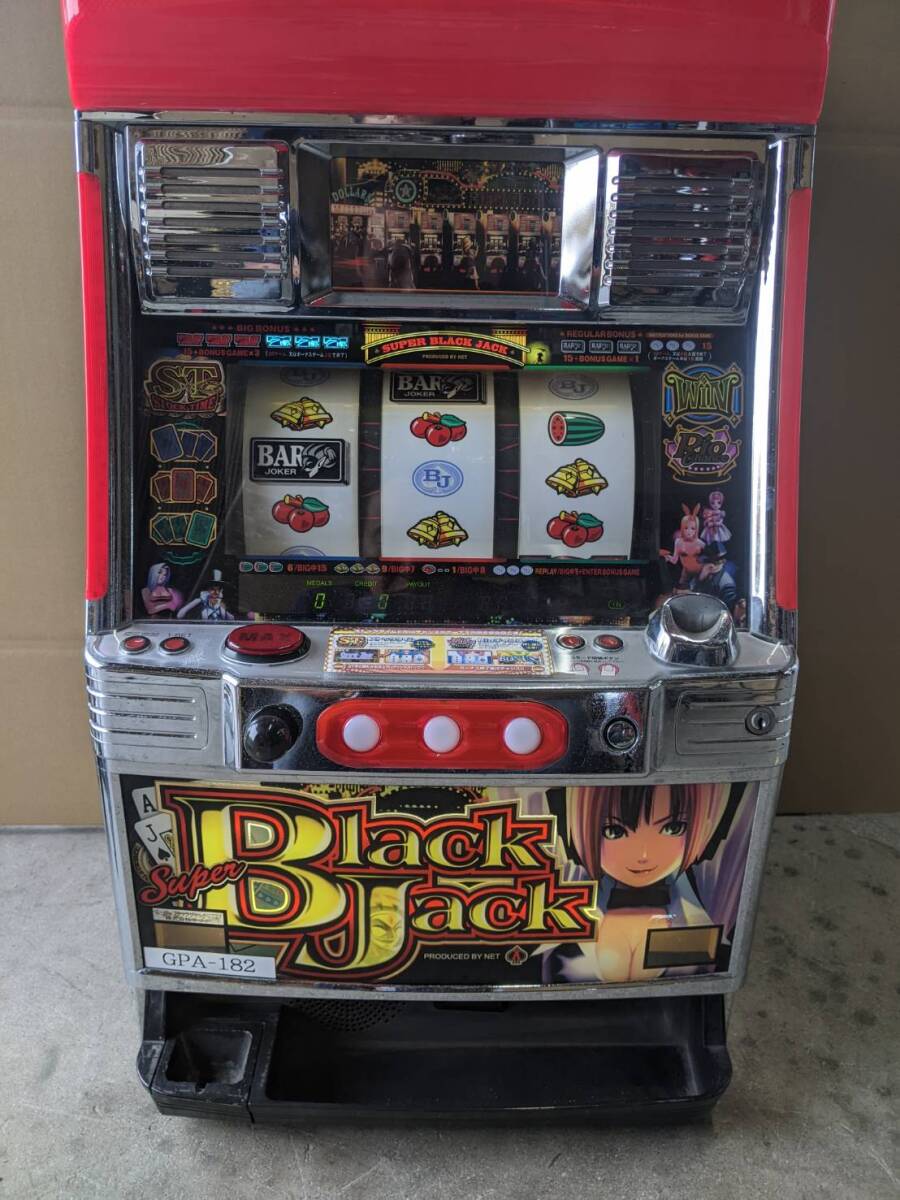 Yahoo!オークション -「スーパーブラックジャック」(パチスロ実機
