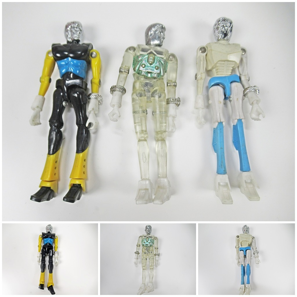 ミクロマン スパイマジシャン2体セット ダンとディック タカラ 1977