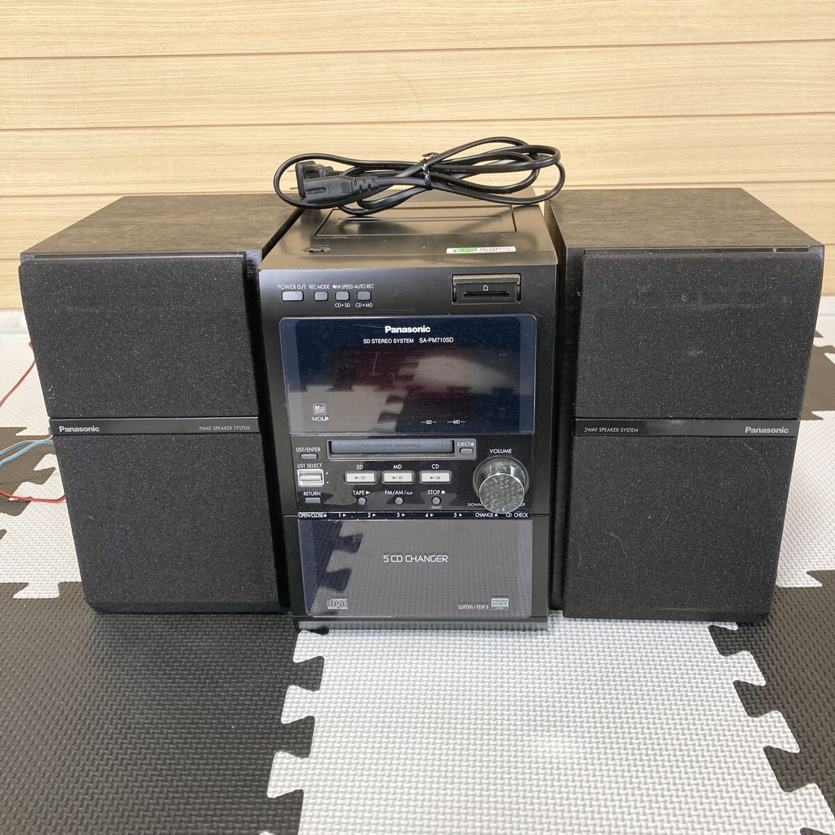 Yahoo!オークション -「パナソニックcdチェンジャー」(MDコンポ