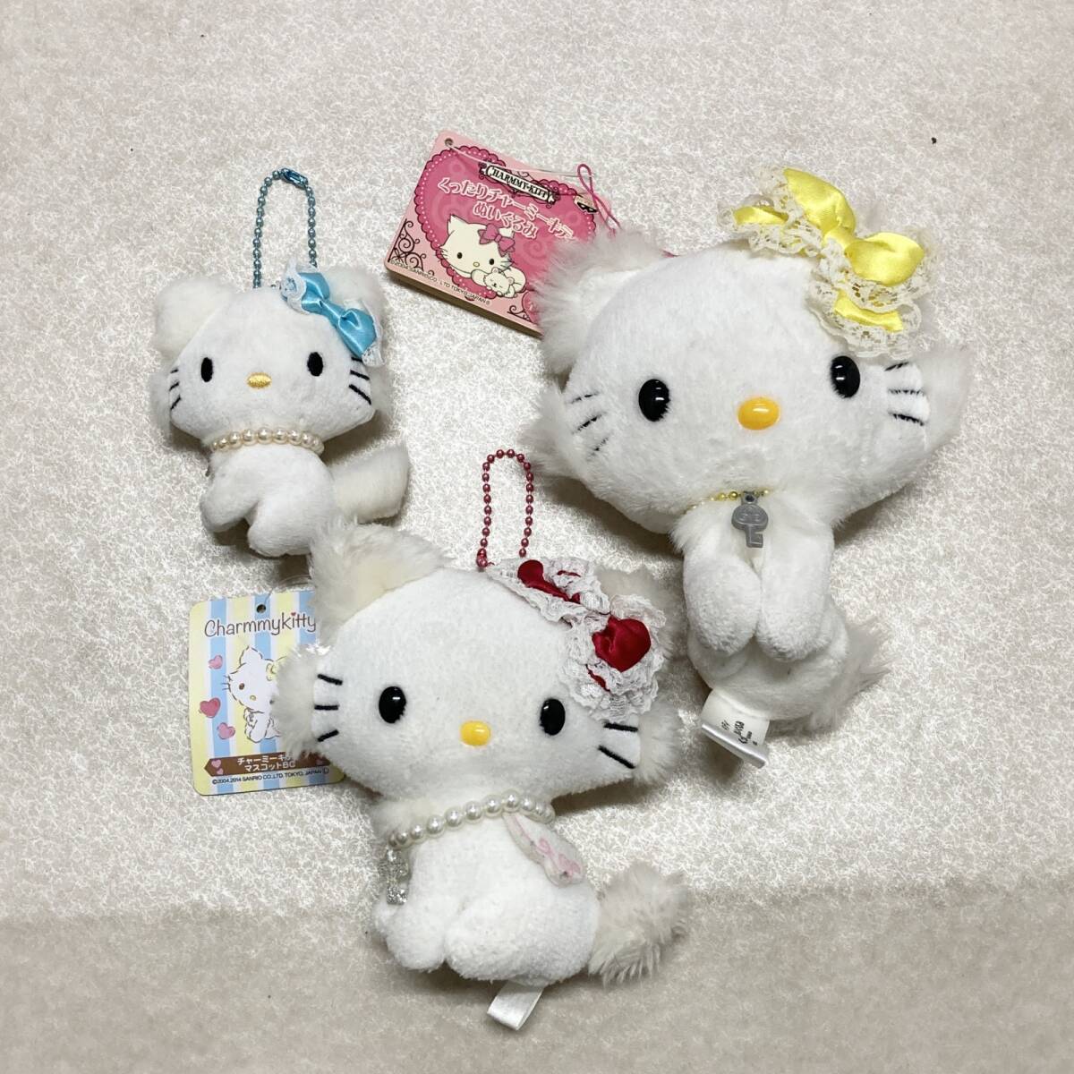 Yahoo!オークション -「チャーミーキティ ぬいぐるみ」の落札相場