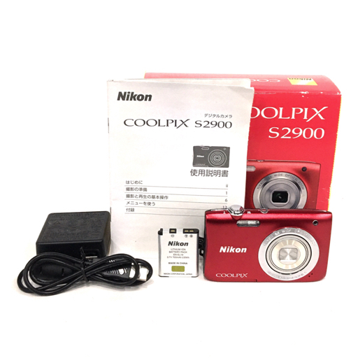 Yahoo!オークション -「nikon デジタルカメラ coolpix s2900」の落札