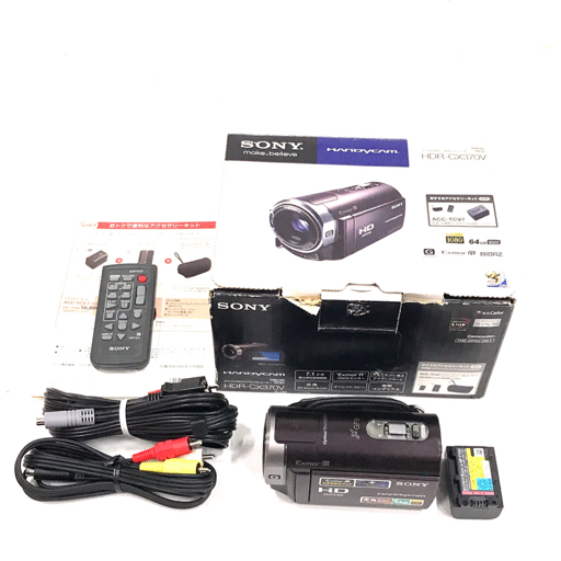 Yahoo!オークション -「sony hdr-cx370v」の落札相場・落札価格