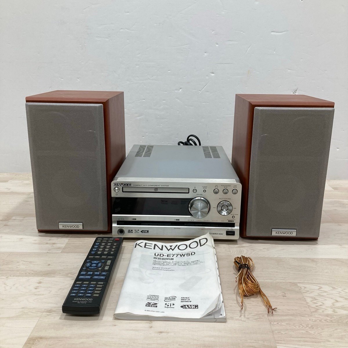 Yahoo!オークション -「kenwood ud-e77wsd」(システムコンポ