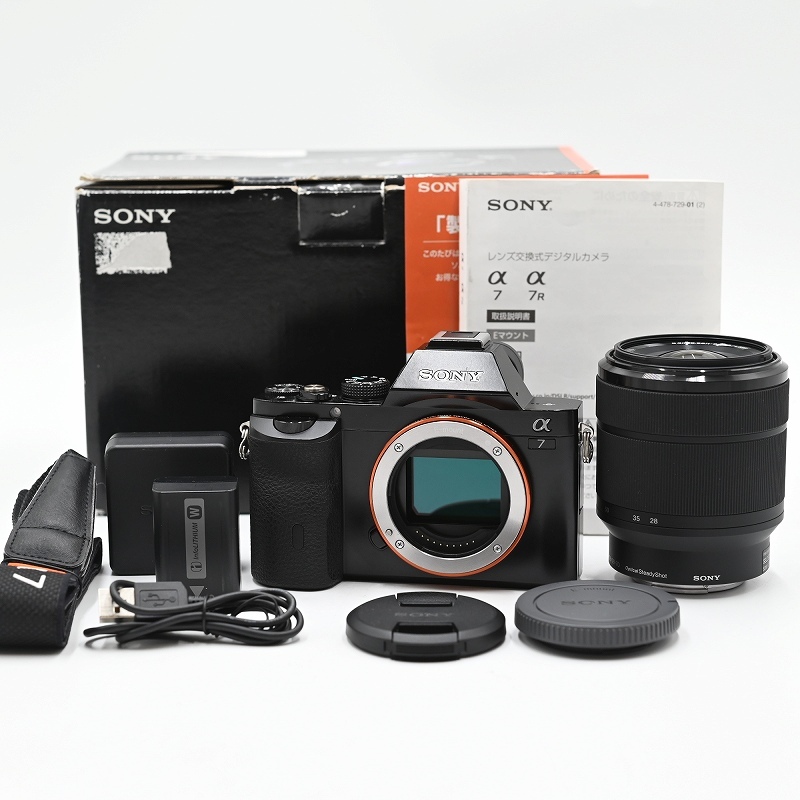 SONY α7 ILCE-7K ズームレンズキット オークション比較 - 価格.com