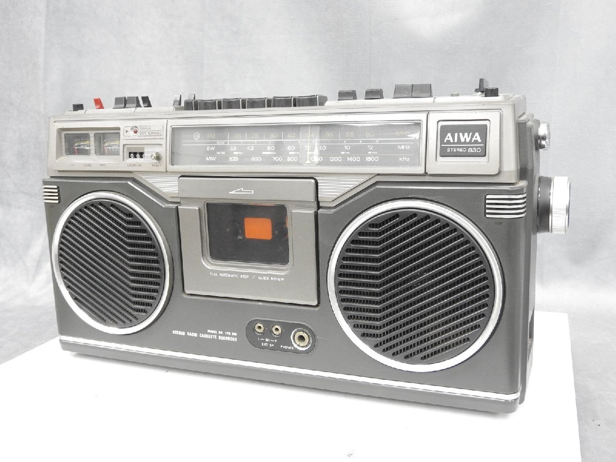 Yahoo!オークション -「aiwa tpr 830」の落札相場・落札価格