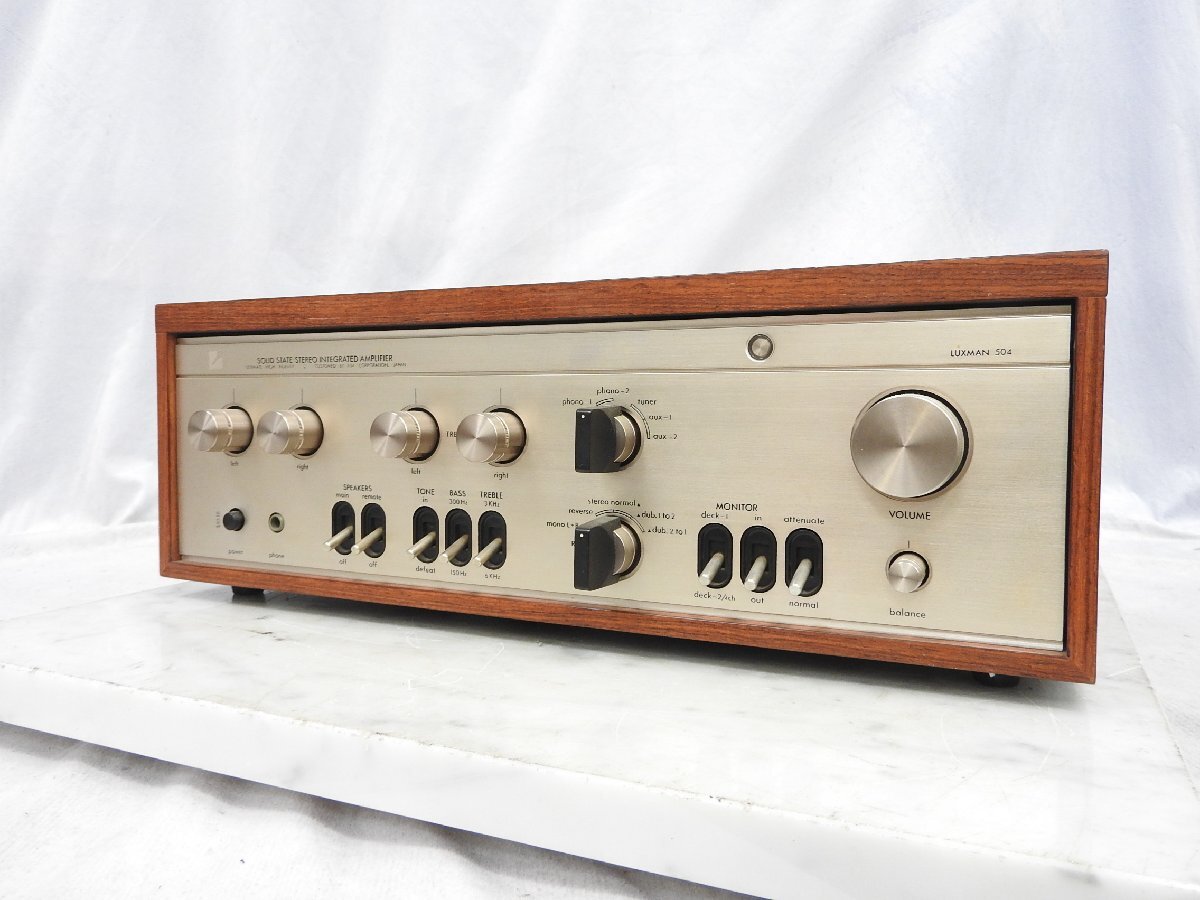 Yahoo!オークション -「luxman l-504」(アンプ) (オーディオ機器)の