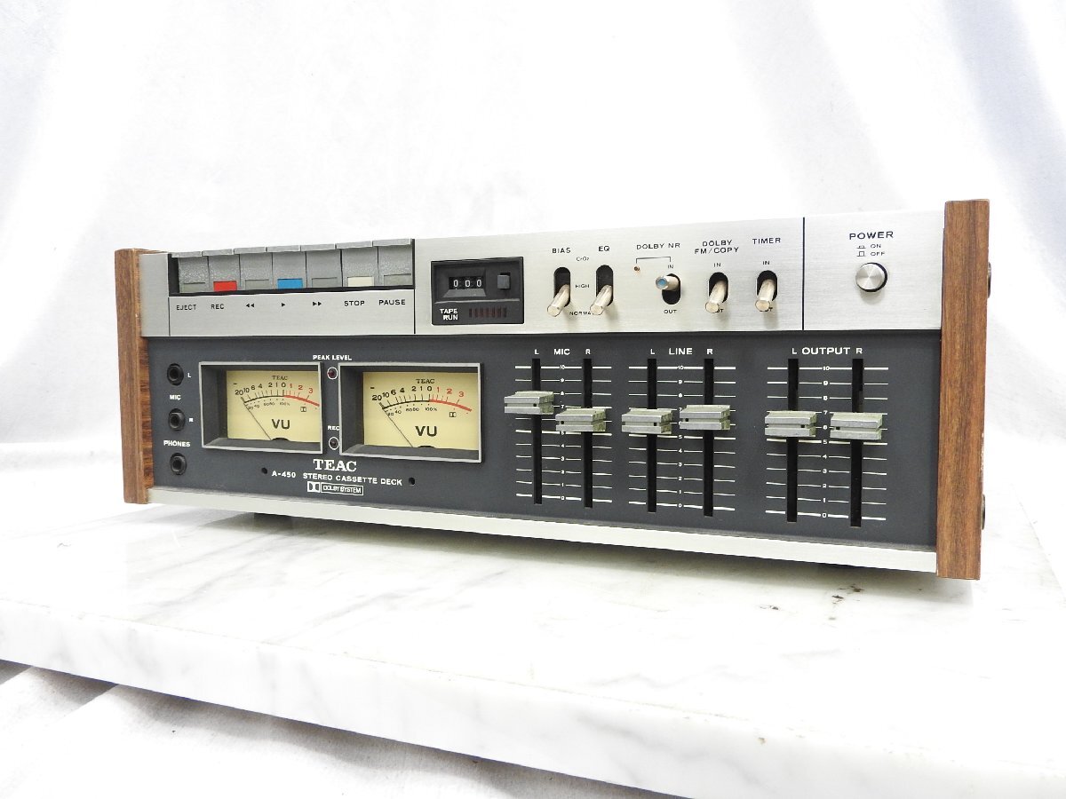 Yahoo!オークション -「teac a-450」の落札相場・落札価格