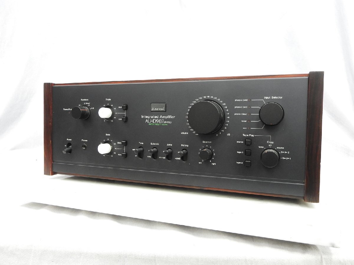 Yahoo!オークション -「サンスイアンプ907」の落札相場・落札価格