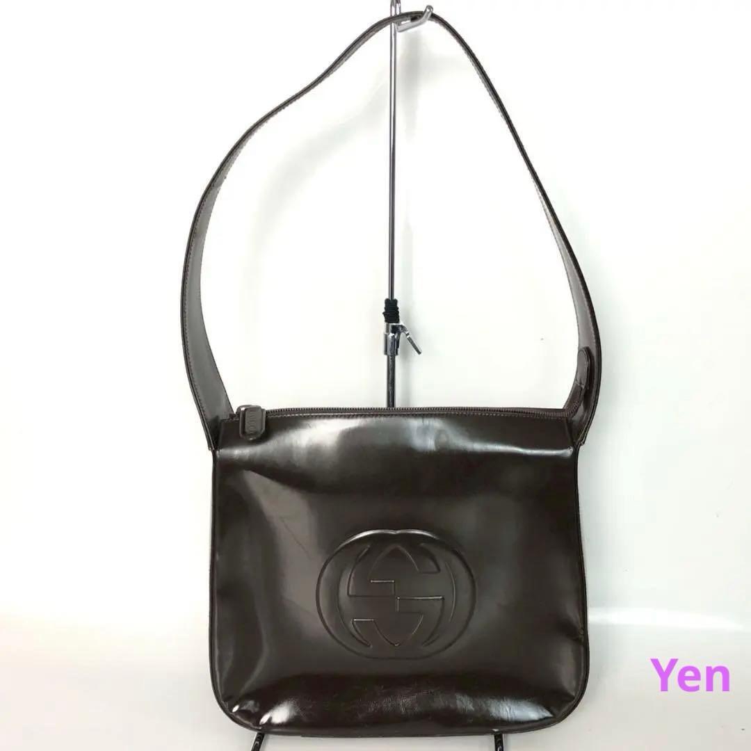 2026年最新】Yahoo!オークション -グッチバッグ エナメルの中古品