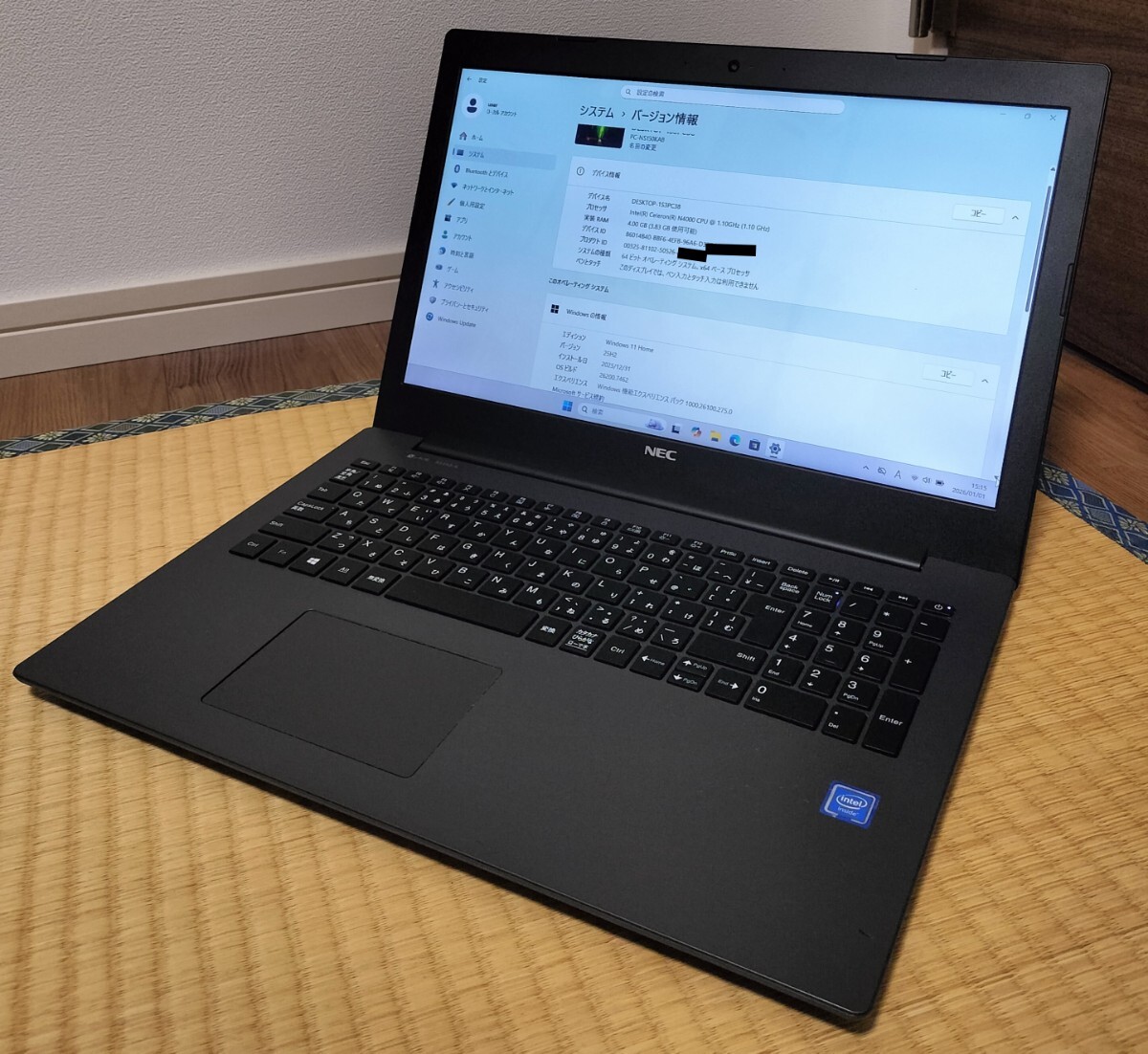 価格.com - NEC LAVIE Note Standard NS150/KAB PC-NS150KAB [カーム