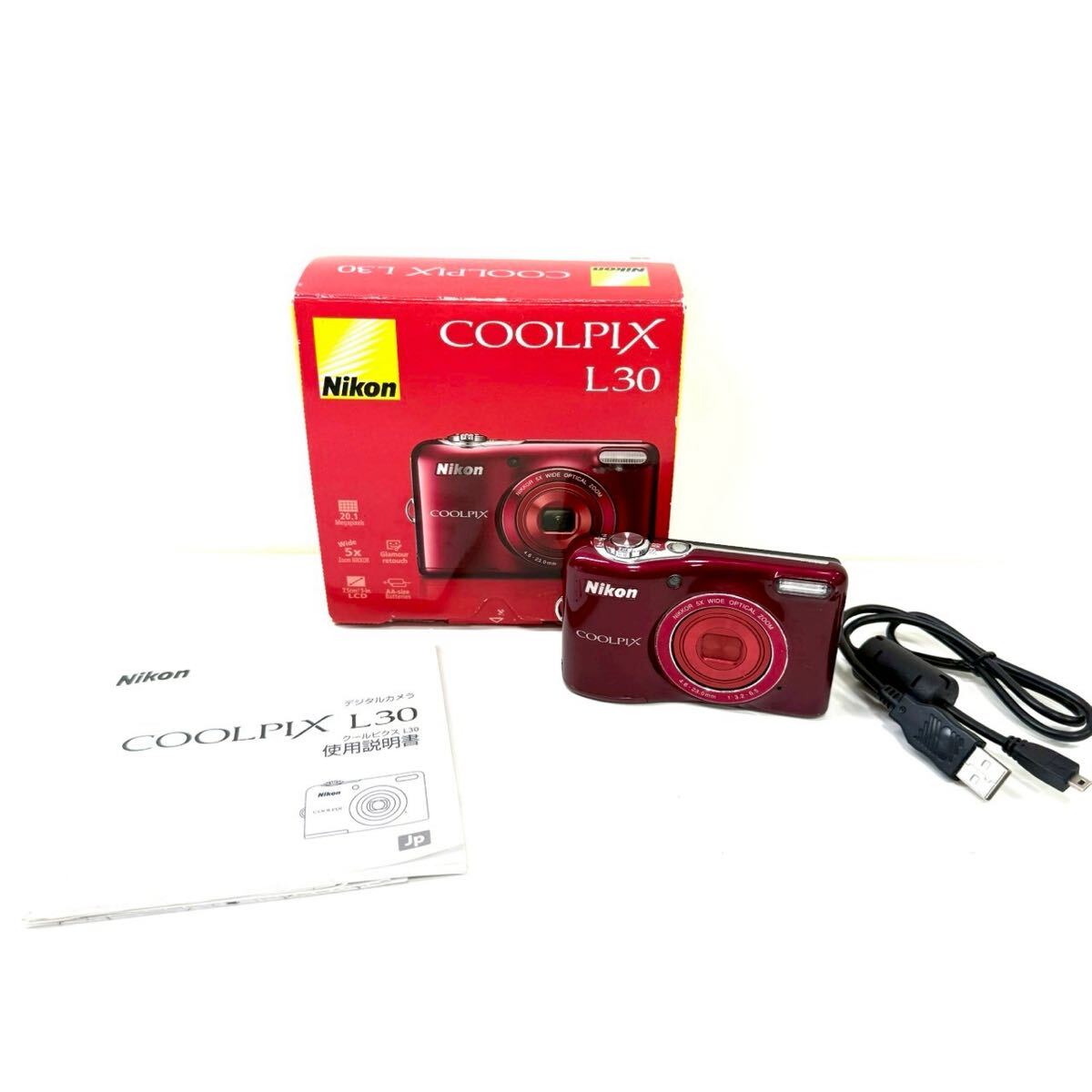 Yahoo!オークション -「ニコン coolpix l30」の落札相場・落札価格