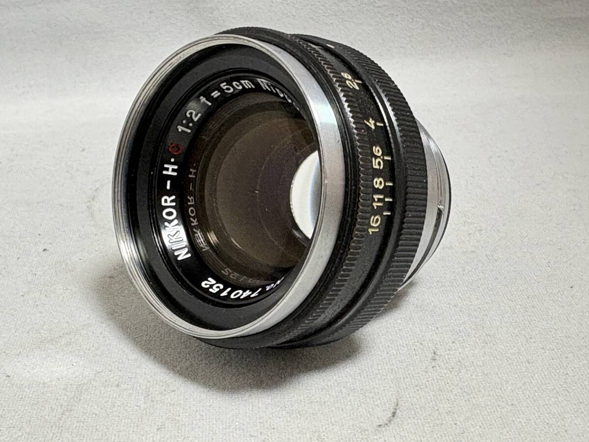 Yahoo!オークション -「nikkor-h c 5cm f2」の落札相場・落札価格
