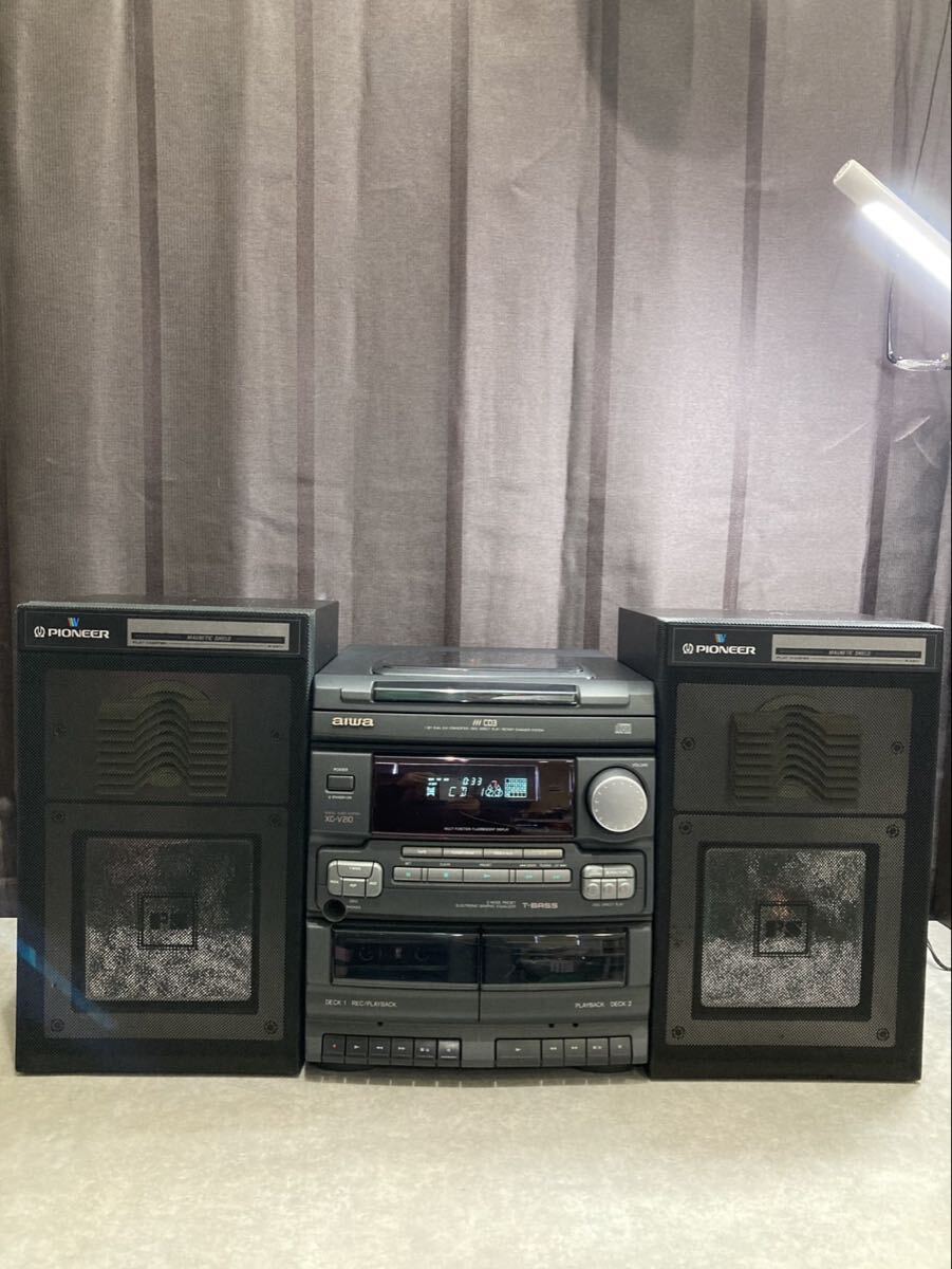 Yahoo!オークション -「aiwa アイワ」(その他) (システムコンポ)の落札