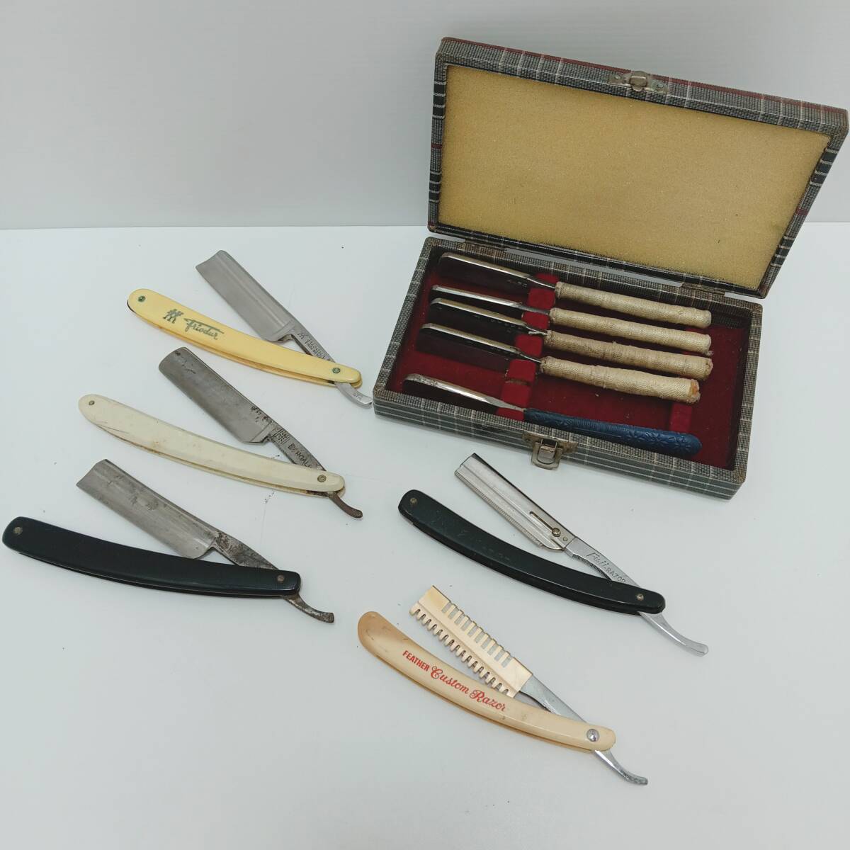 Yahoo!オークション -「理容日本剃刀」(店舗用品) の落札相場・落札価格