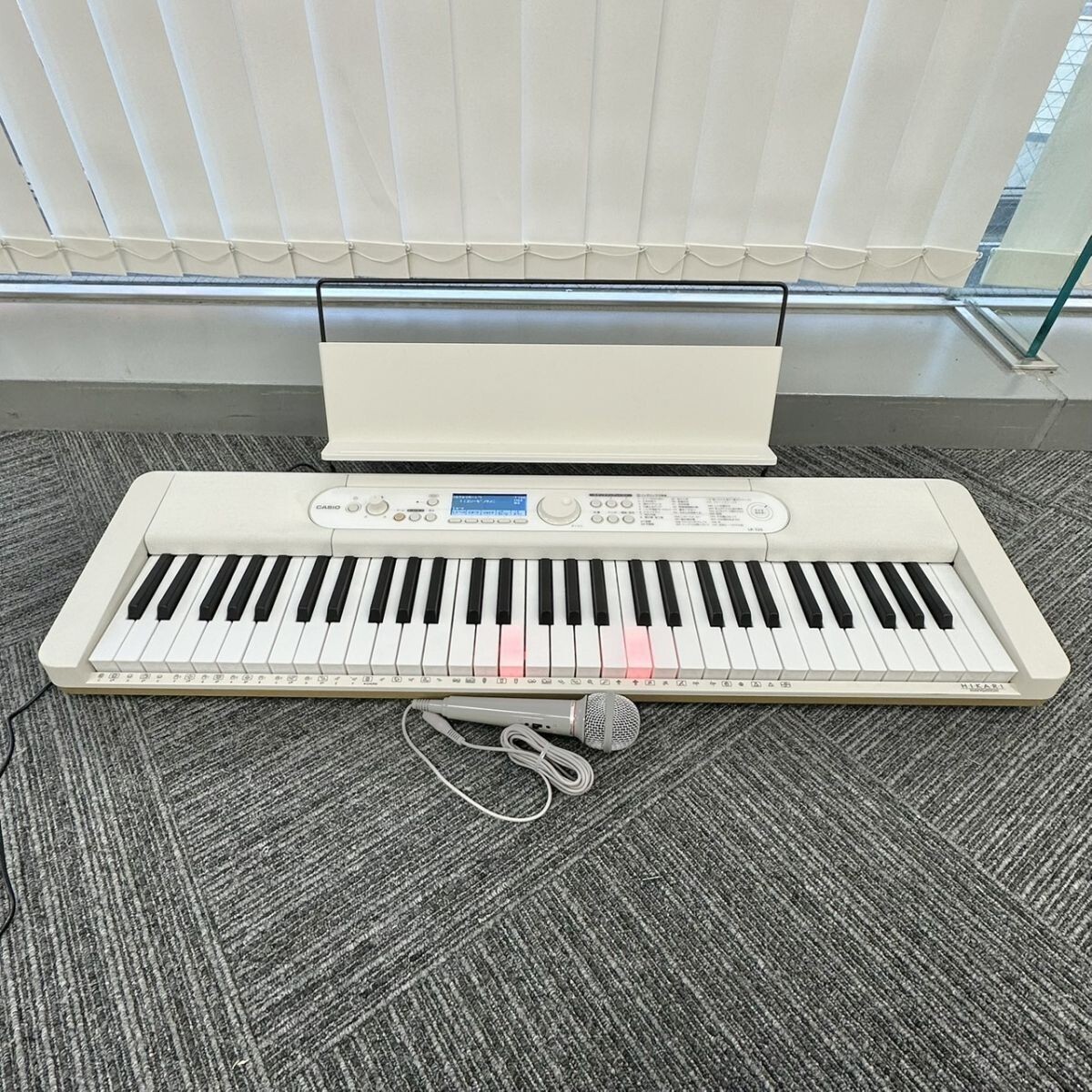 カシオ デジタルキーボード カシオトーン DDV05 LK-526 美品 23年